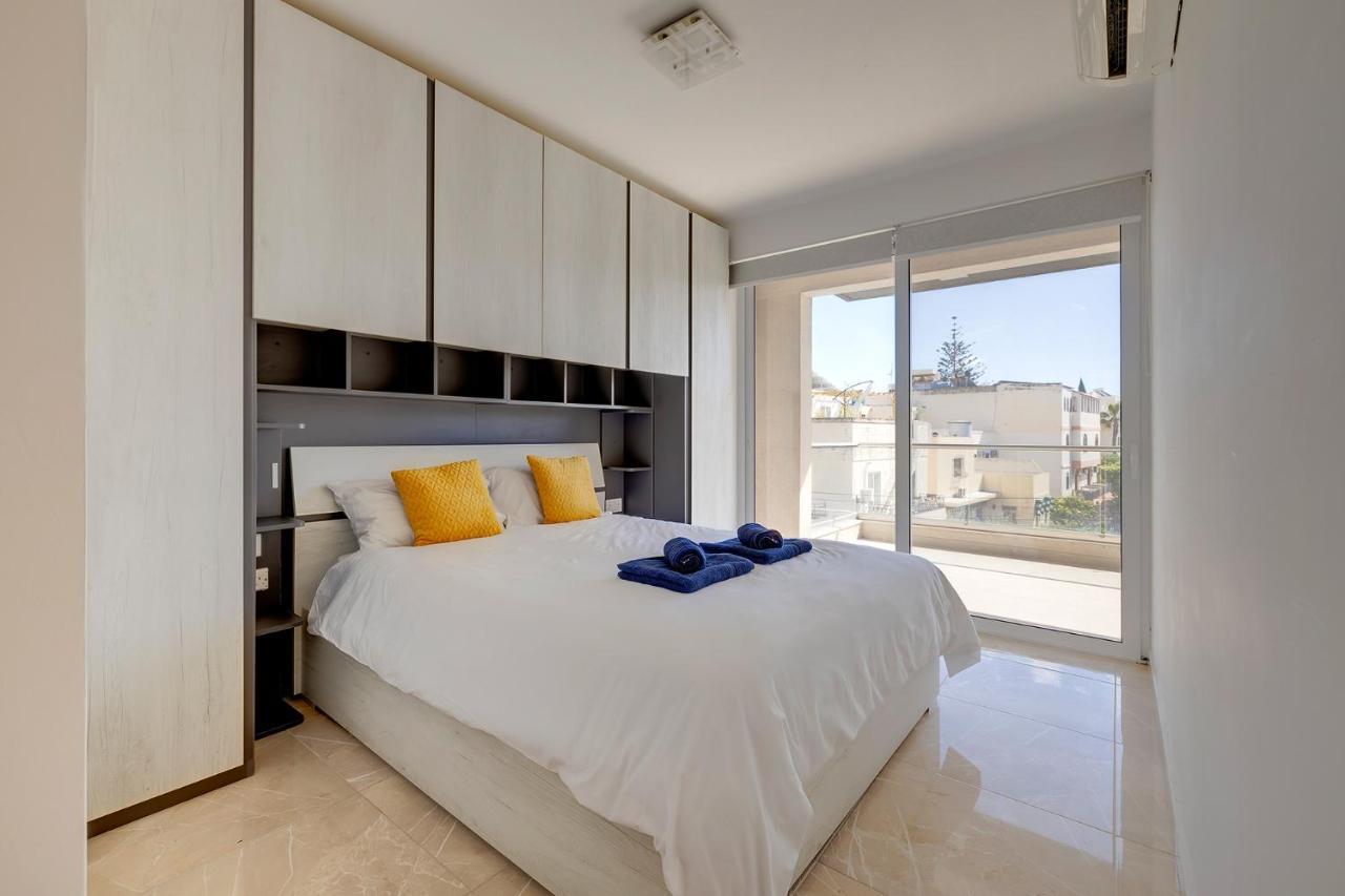 Modern 1Br Apartment In Central St Julian'S Сент Джулианс Экстерьер фото