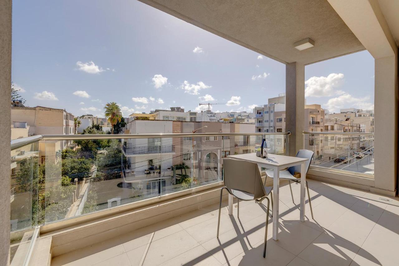 Modern 1Br Apartment In Central St Julian'S Сент Джулианс Экстерьер фото